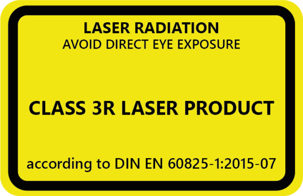 , Definition of laser classes