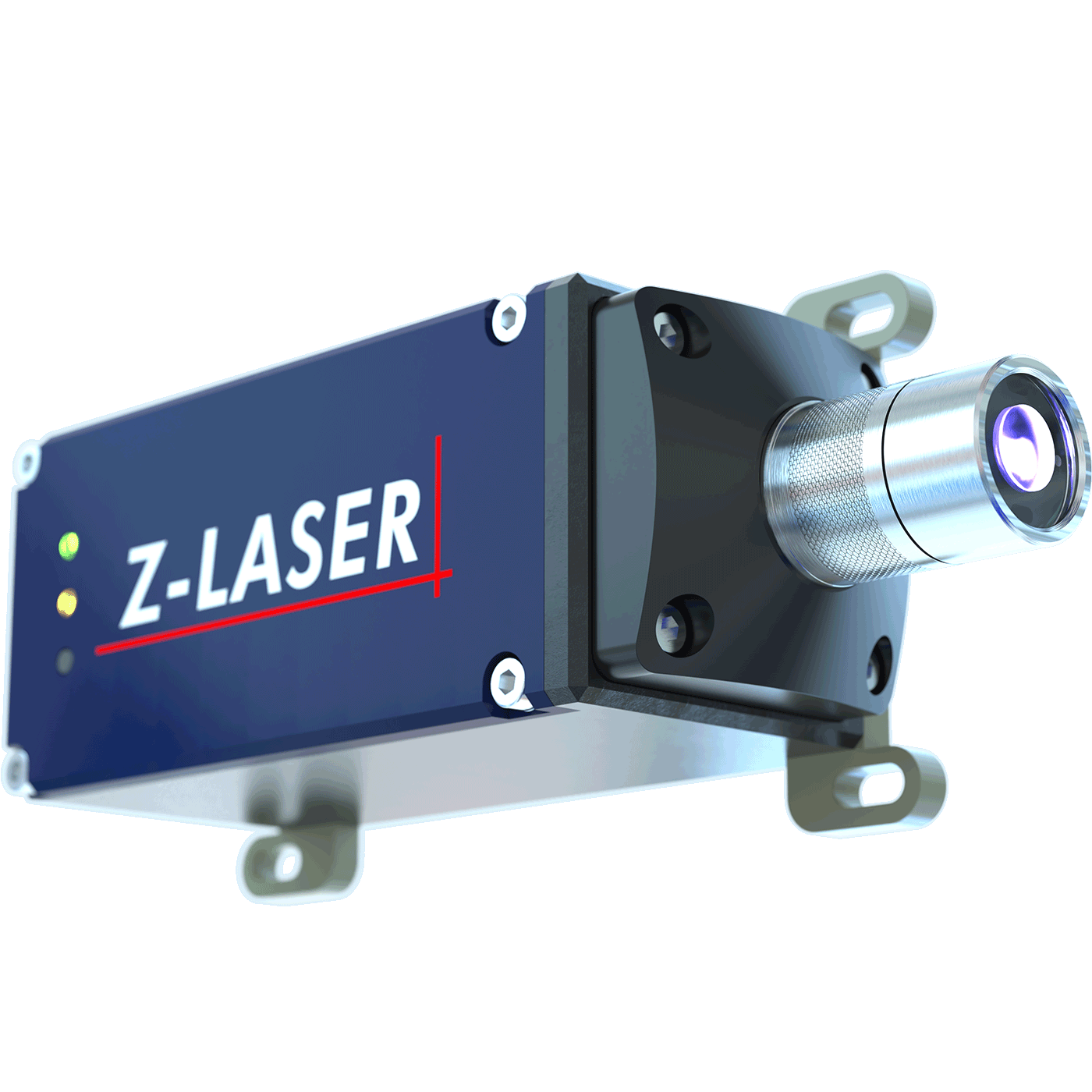 ZQ1 Highpower Machine Vision Laser für Bildverarbeitung frontalansicht