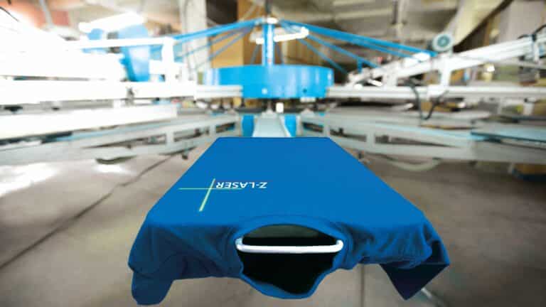Positionierlaser im Textildruck: Präzision für T-Shirt & Co.