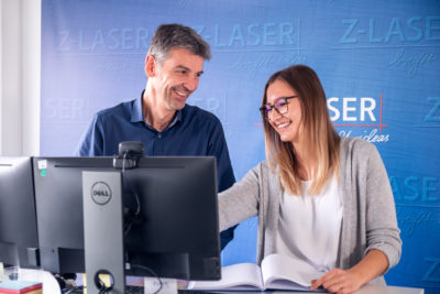 Initiativbewerbung Karriere bei Z-Laser - Stellenangebot