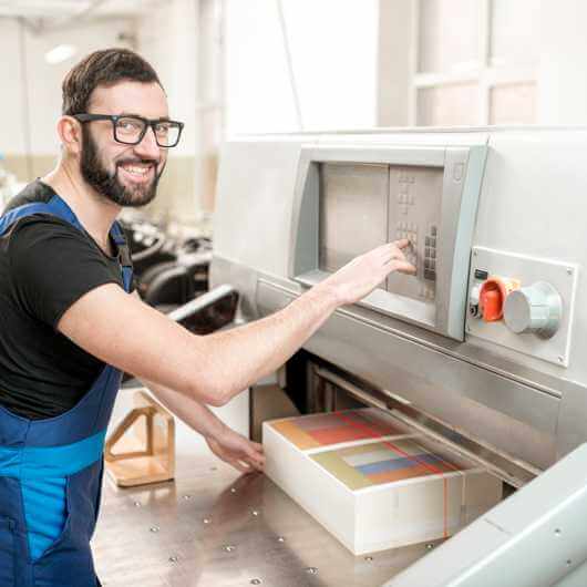 Papierherstellung Linienlaser Positionierlaser