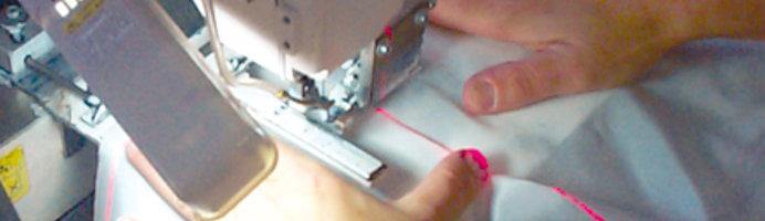 , Laser use in Sewing Machines